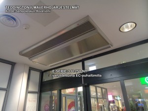 E-SERIE-3-U-250-NT varustettuina EC-puhaltimilla